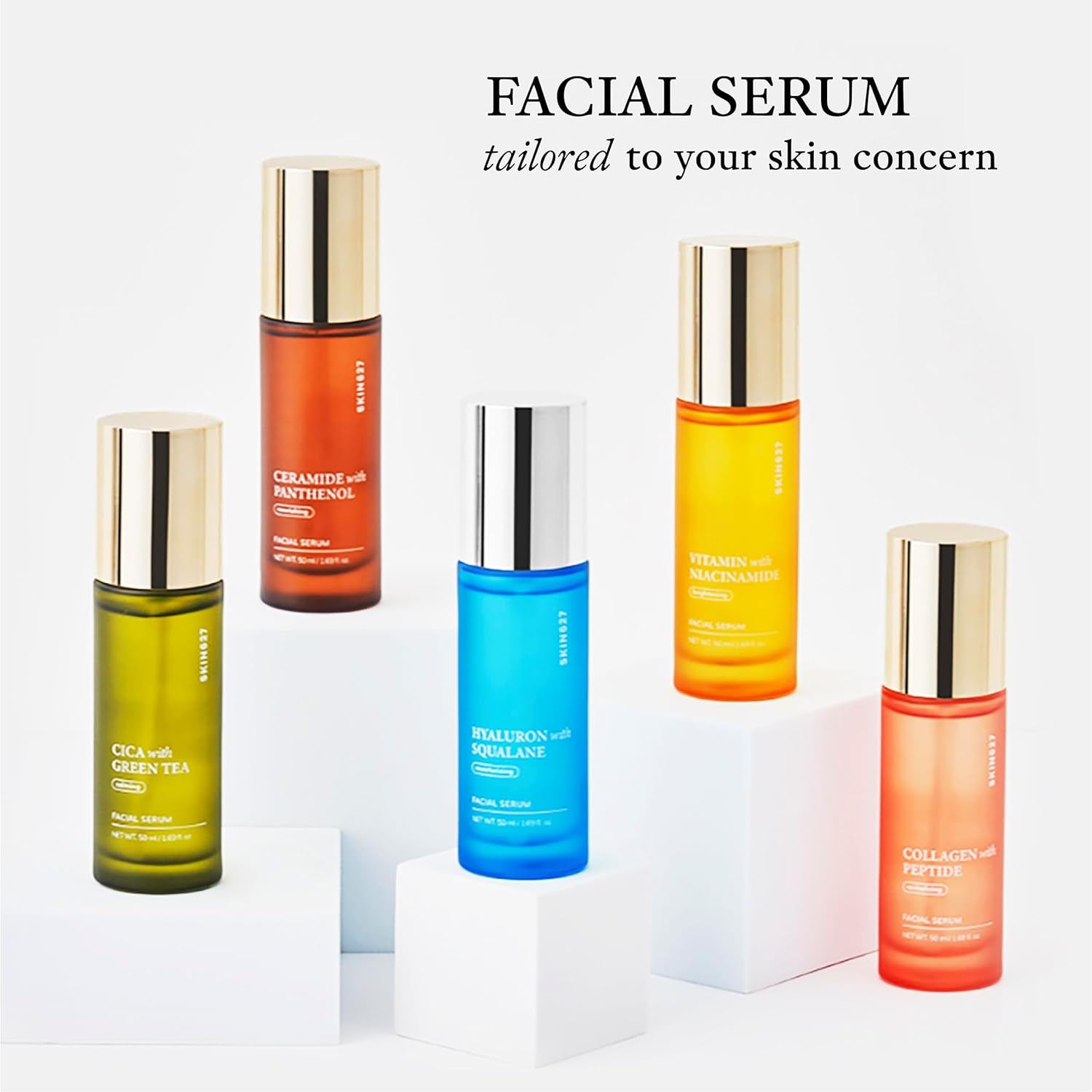 SKIN627 Daily Face Serum - 1.69 Oz Korean Skin Care Korean Moisturizer - Timeless Beauty