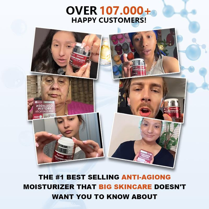 ACM Aavini Collagen Moisture Filler & Combleur Cream | Lightweight, Hydrating, and Firming in One Bottle | Additive-Free, Suitable for Sensitive Skin - Timeless Beauty