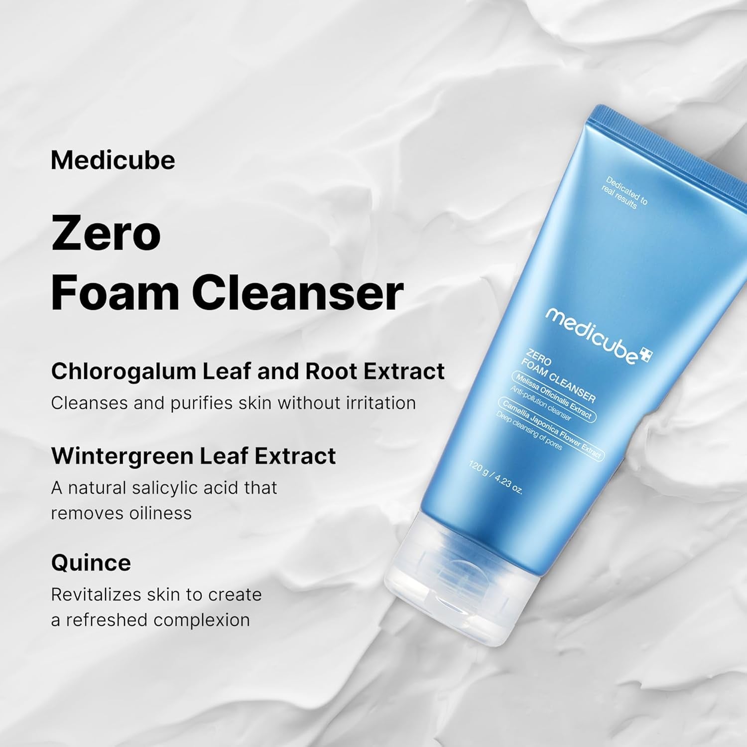 Zero Foam Cleanser for Sensitive Skin - Sebum Control, Moisture Balance, and Pore Minimization | Korean Skincare - Timeless Beauty