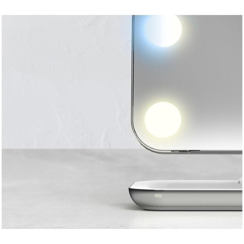 Sharper Image Spastudio Hollywood Vanity Mirror with Fans