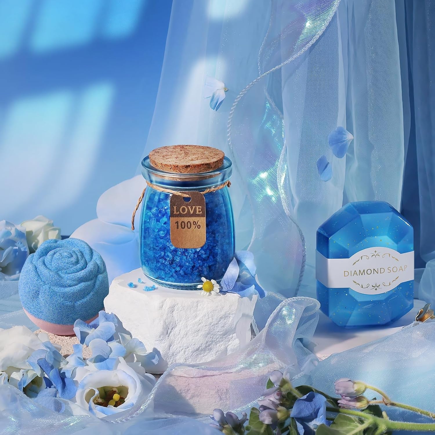 Gifts for Women, Birthday Gifts for Women, Mom, Friends, Wife, Girlfriend, Sister, Her, Gift Basket Set for Anniversary, Home SPA, Women Gifts - Ideal Christmas Gifts for Women - Timeless Beauty
