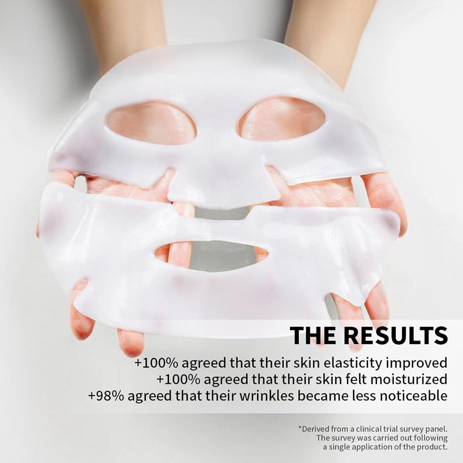Deep Collagen Face Mask, Bio-Collagen Korean Overnight Hydrogel Mask, anti Wrinkle Firming Lifting Korean Collagen Films for Improve Skin Elasticity,Firming and Moisturizing 5 Pack - Timeless Beauty
