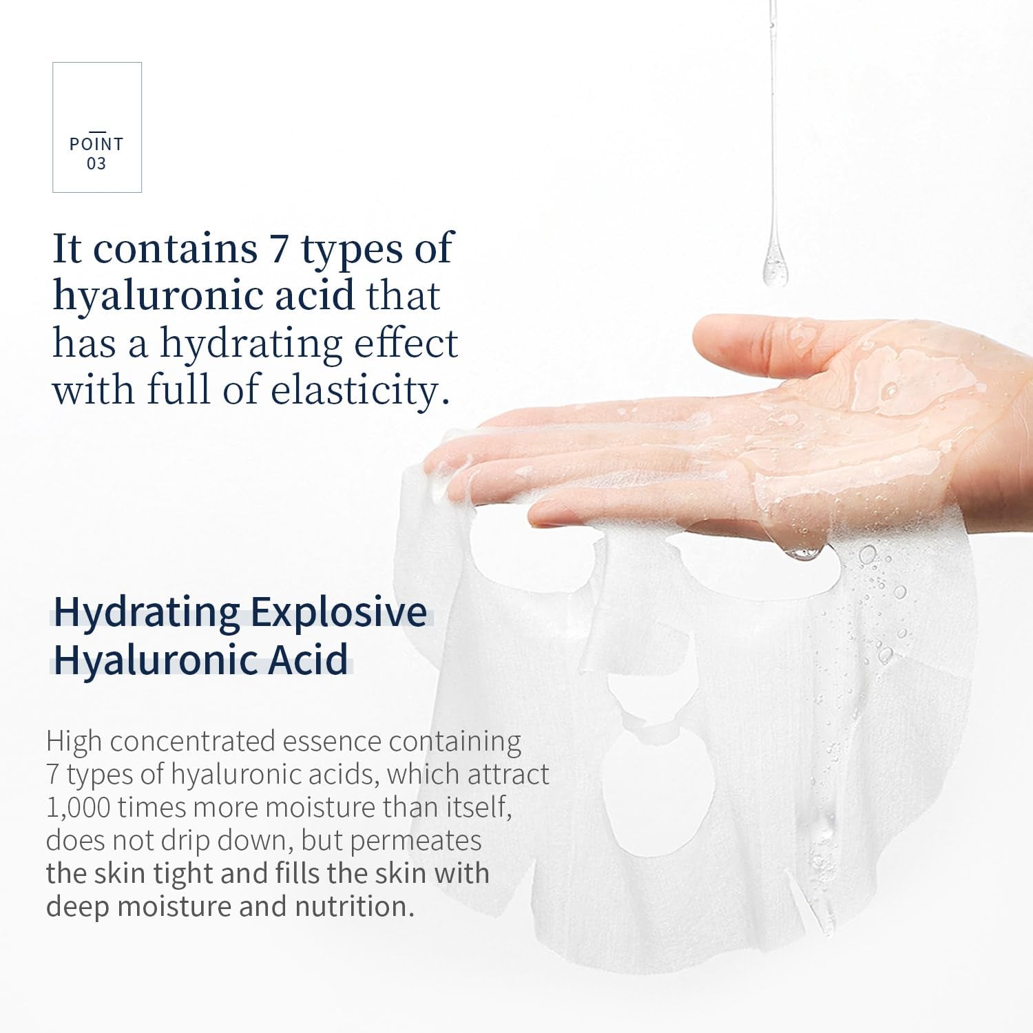 Sapphire Collagen Hydro Essential Mask 10 Sheets Skin Soothing Calming - Timeless Beauty