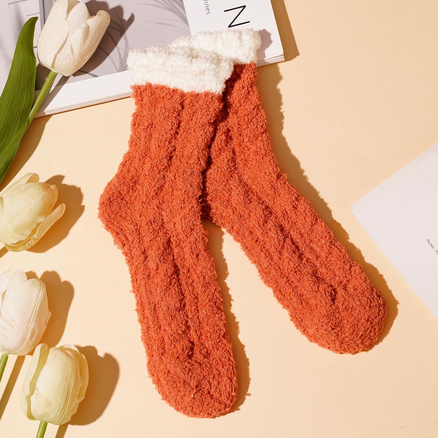 Cozy Gifts for Women Christmas,Birthday Gifts,Luxury Self Care Get Well Gifts,Relaxing Spa Gifts Basket W/Fall Throw Blanket,Orange Gifts for Women,Mom, Wife,Girlfriend,ValentineâS Day Gifts for Her - Timeless Beauty