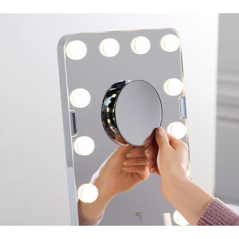 Sharper Image Spastudio Hollywood Vanity Mirror with Fans
