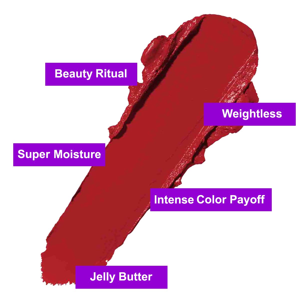 Professional Makeup Satin Matte Lipstick Twin Pack Almond Oil Infused Pure Blood Red Sticks Great for Young and Older Women Gone Girls Ladies Female Freelancers Housewives Beauty Educator - Timeless Beauty