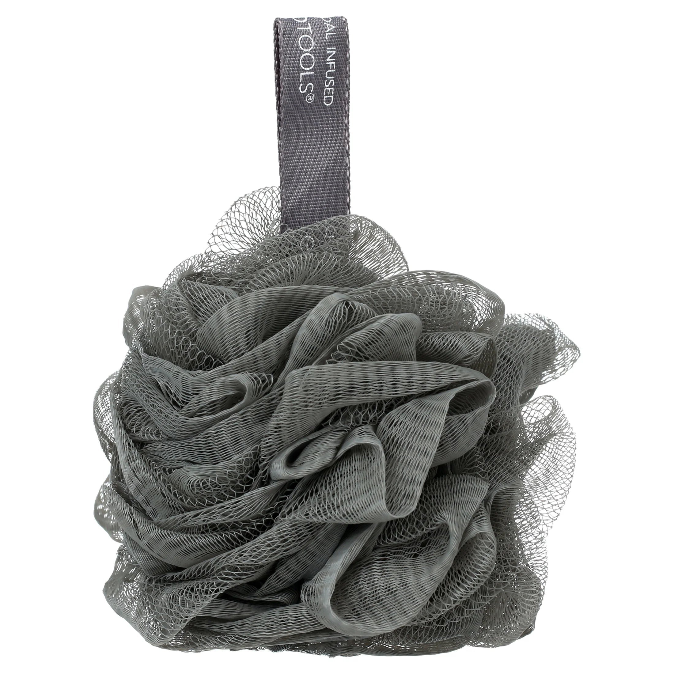 Charcoal Bath Sponge, Black Loofah for Body Cleansing & Exfoliating, for Adults, 1 Count - Timeless Beauty