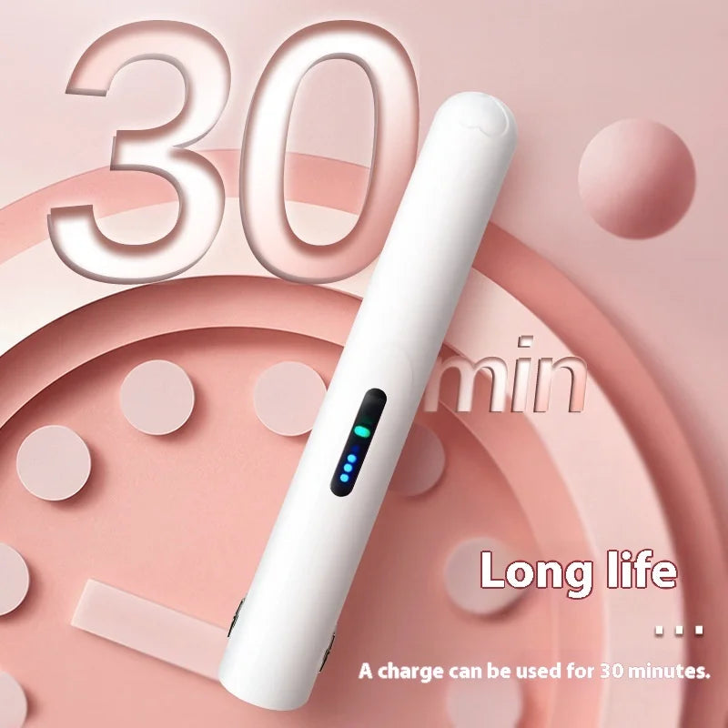 Mini Wireless Charging Portable Hair Straightener a Small Usb Splint for Both Curling and Straightening Hair Straightener