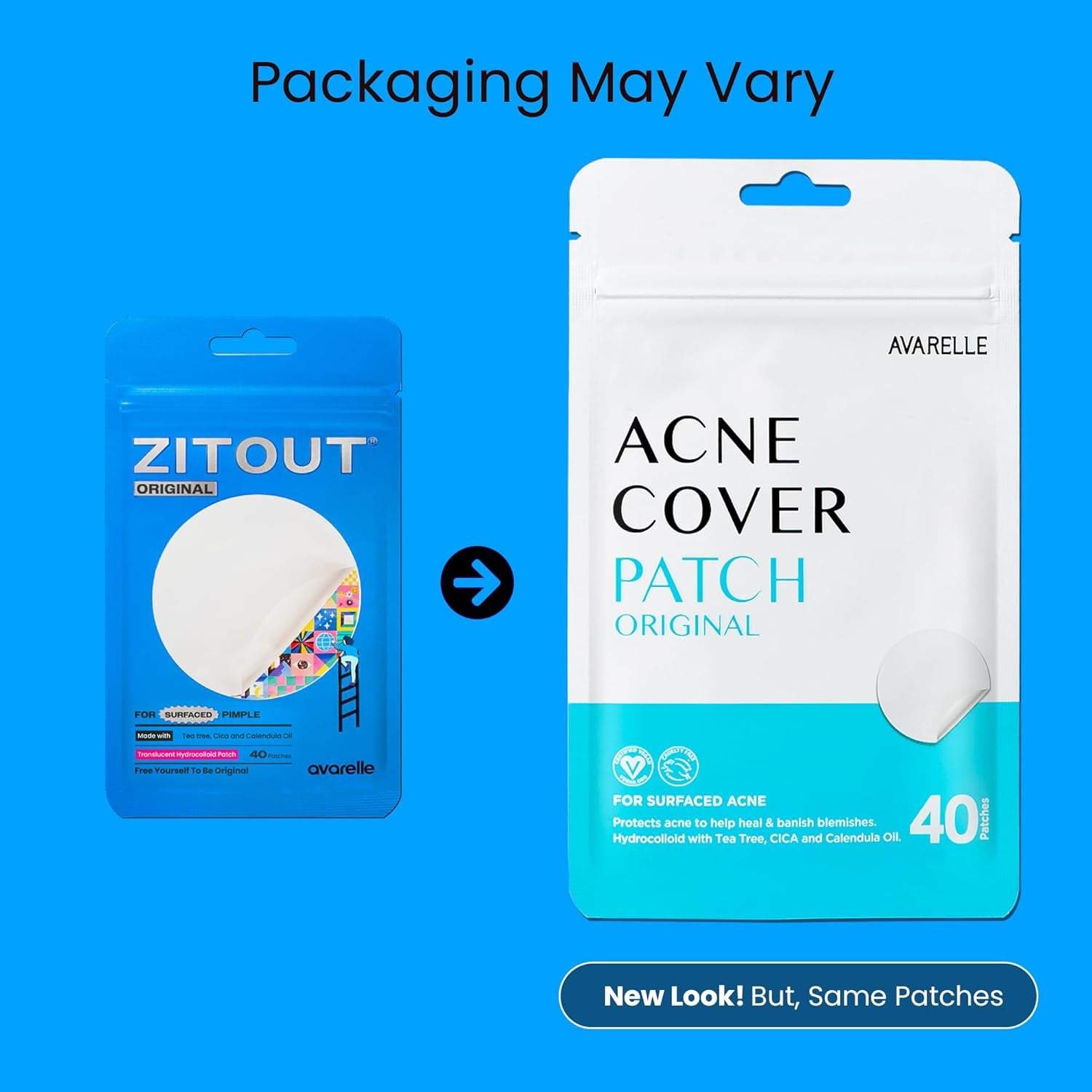 Acne Cover Patches, FSA HSA Eligible Hydrocolloid Pimple Patches for Face with Tea Tree Oil, Korean Skincare Zit Patches for Face | FSA HSA Store Eligible Items | Vegan, Cruelty-Free - Timeless Beauty
