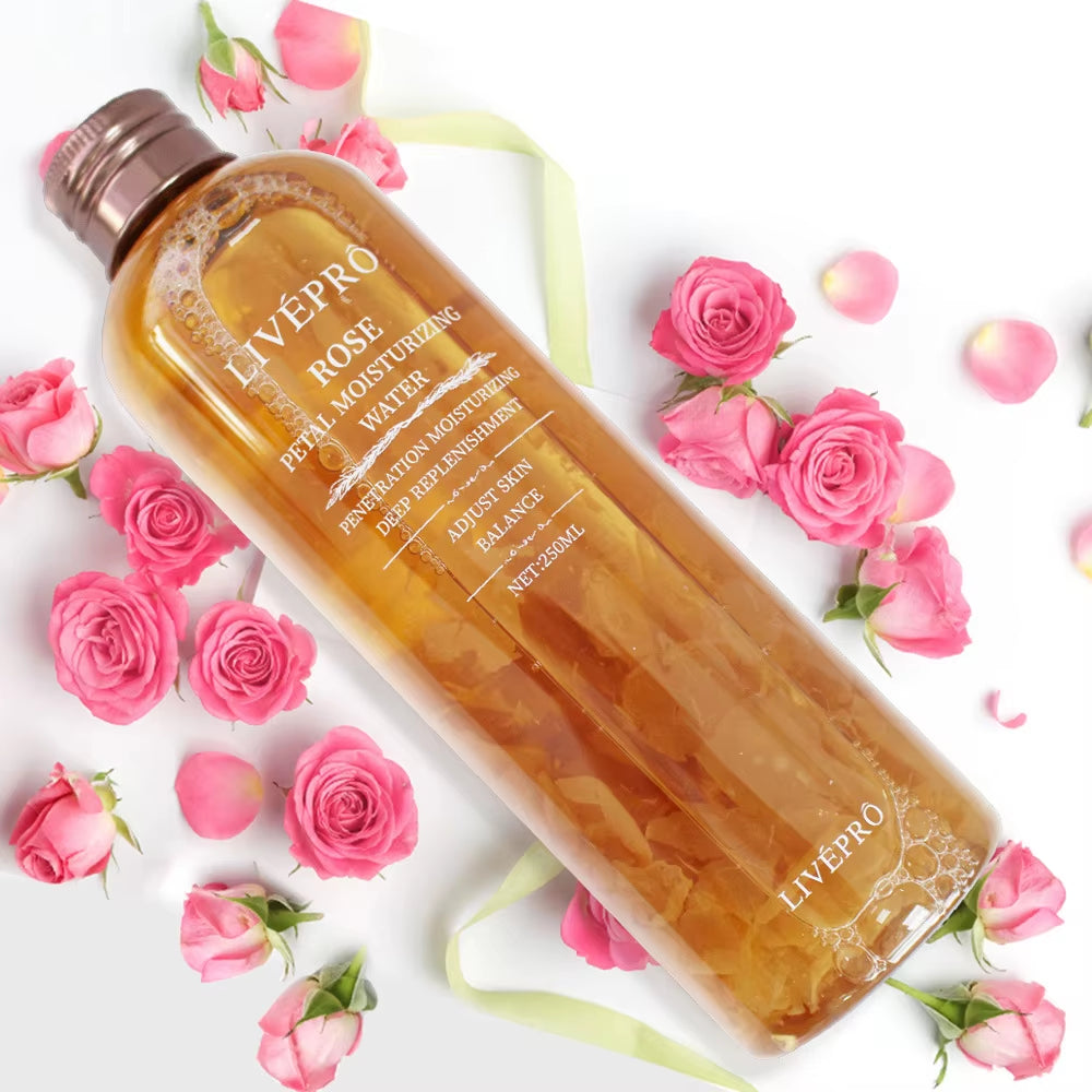 Rose Petal Water Skin Care Toner Skin Care Essence Foundation Moisturizing Skin Care - Timeless Beauty