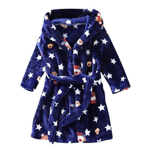 Boys Girls long sleeved robe bathrobes home - Timeless Beauty