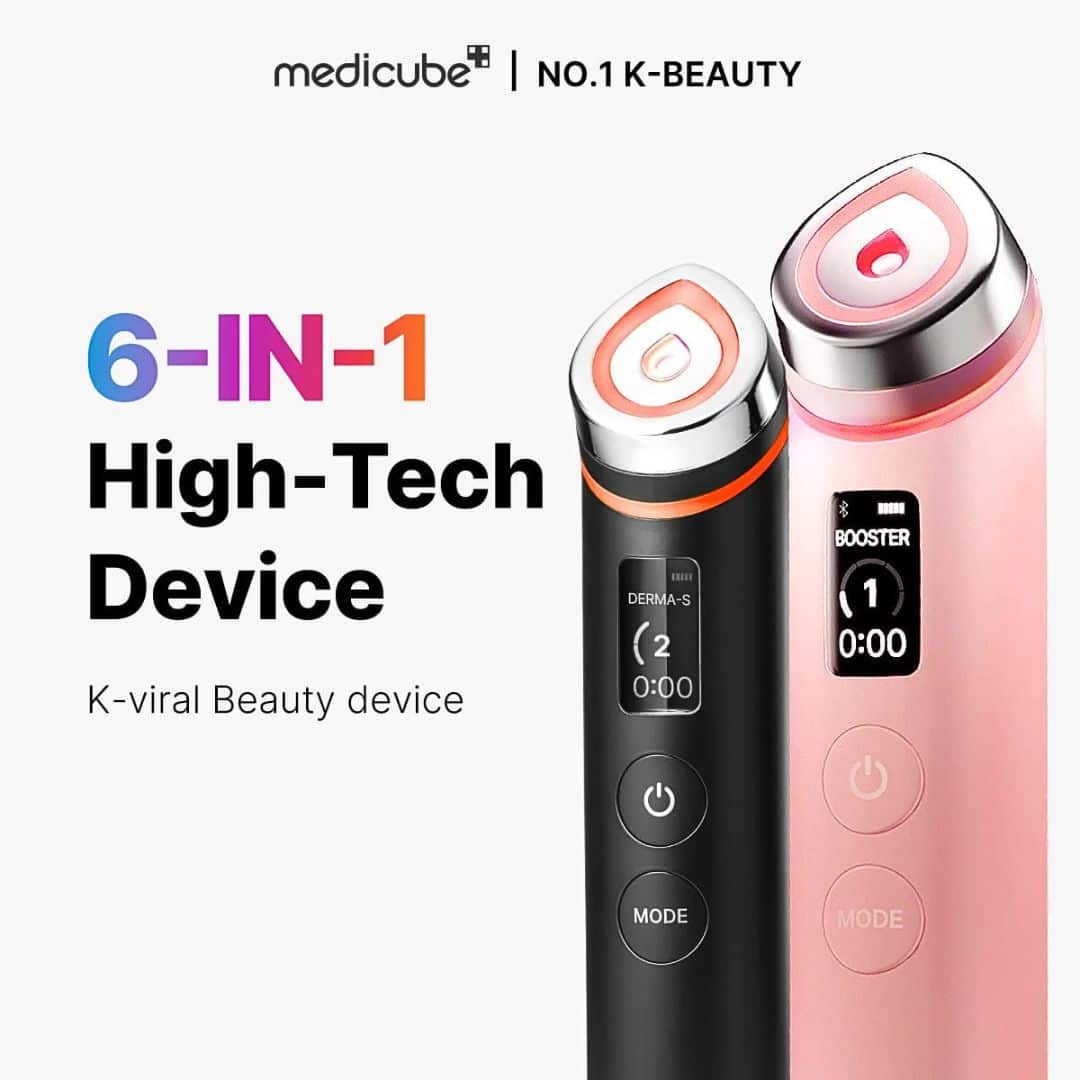 Medicube Age-R Booster Pro Black Silver Abderus