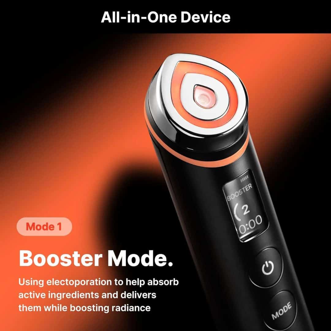 Medicube Age-R Booster Pro Black Silver Abderus