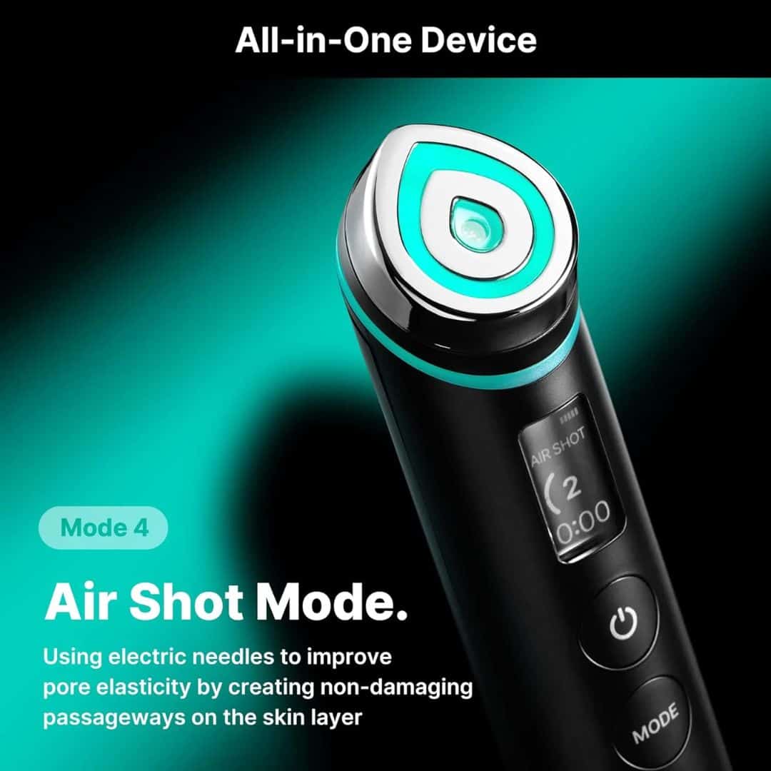 Medicube Age-R Booster Pro Black Silver Abderus