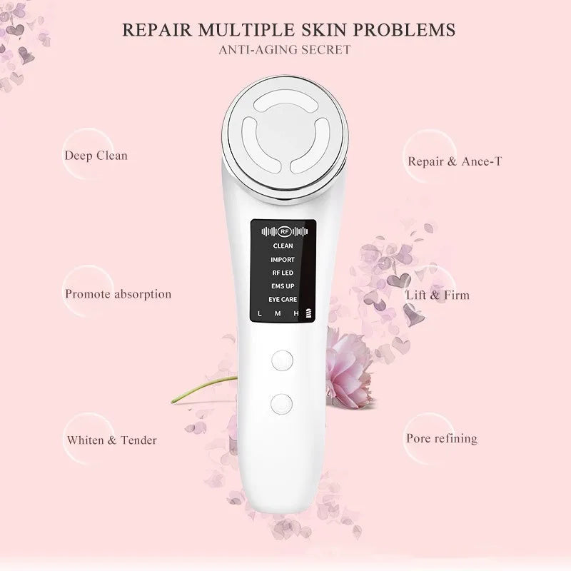 Beauty Equipment Facial Pores Facial Cleansing EMS Neck Lifting Facial - Timeless Beauty
