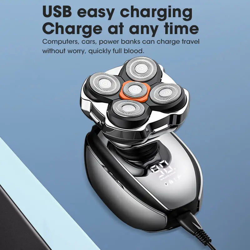 Head Shavers for Bald Men Shaver, 5 in 1 Electric Razor with - Timeless Beauty