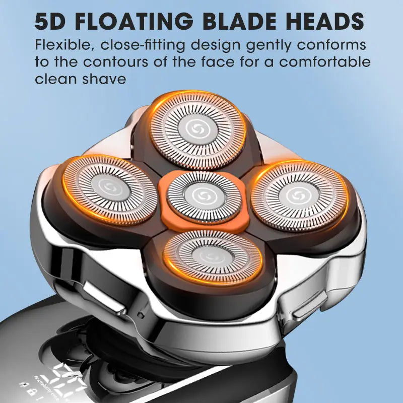 Head Shavers for Bald Men Shaver, 5 in 1 Electric Razor with - Timeless Beauty