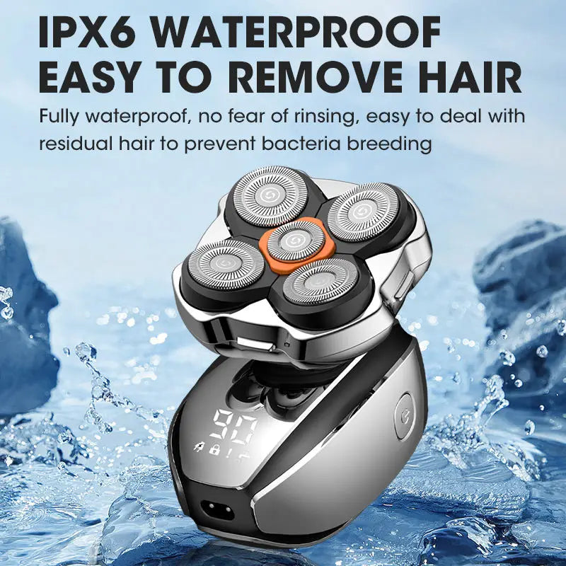 Head Shavers for Bald Men Shaver, 5 in 1 Electric Razor with - Timeless Beauty