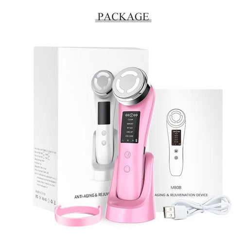 Beauty Equipment Facial Pores Facial Cleansing EMS Neck Lifting Facial - Timeless Beauty