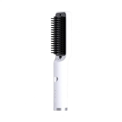 Hair Straightening Comb Portable Wireless Hair Straightener Brush for - Timeless Beauty