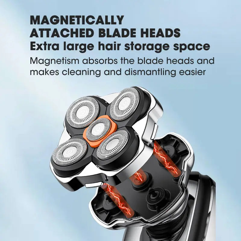 Head Shavers for Bald Men Shaver, 5 in 1 Electric Razor with - Timeless Beauty