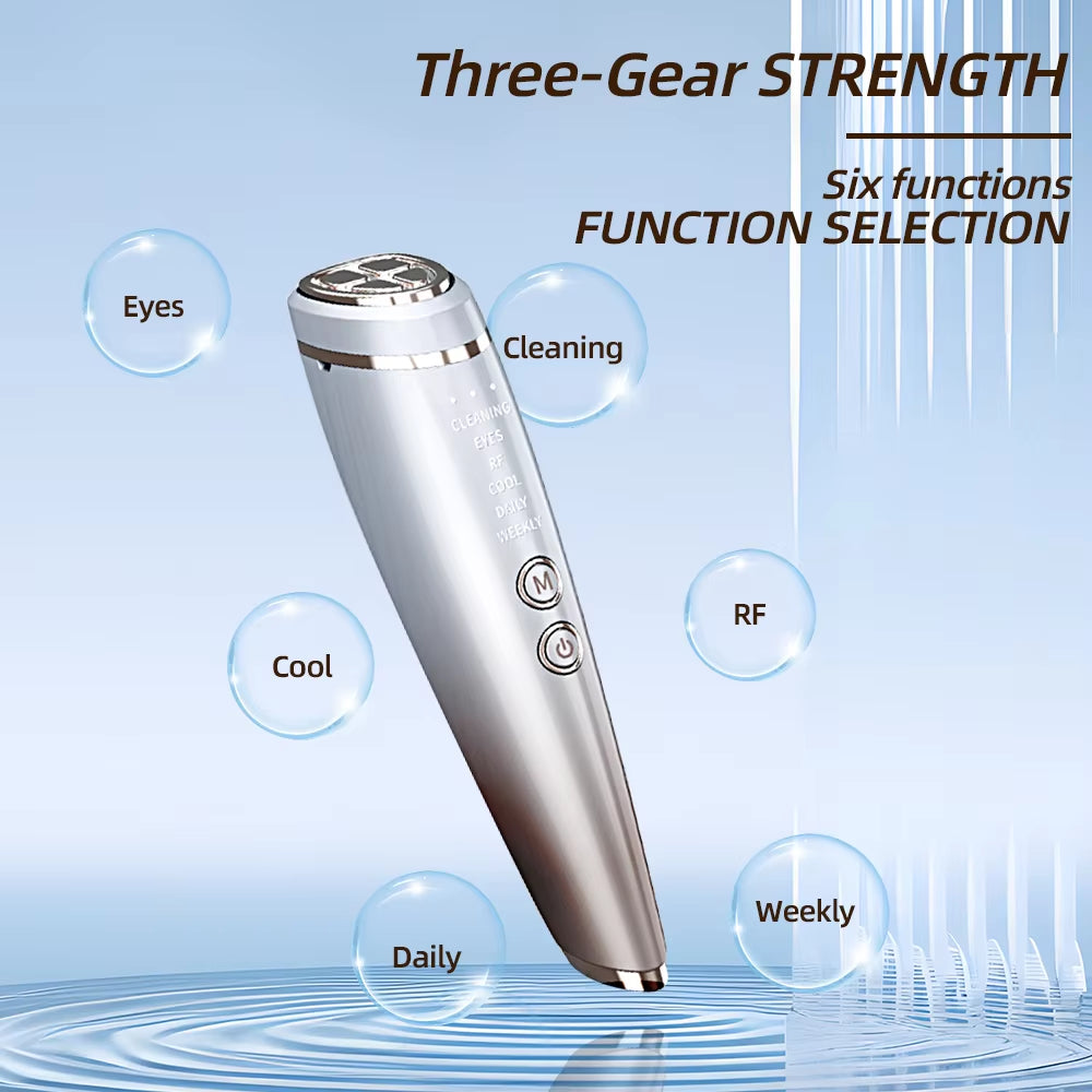 RF Beauty Device Rechargeable High Radio Frequency for Facial Skin Care Beauty Face Lifting Face Massager Face Beauty Device - Timeless Beauty