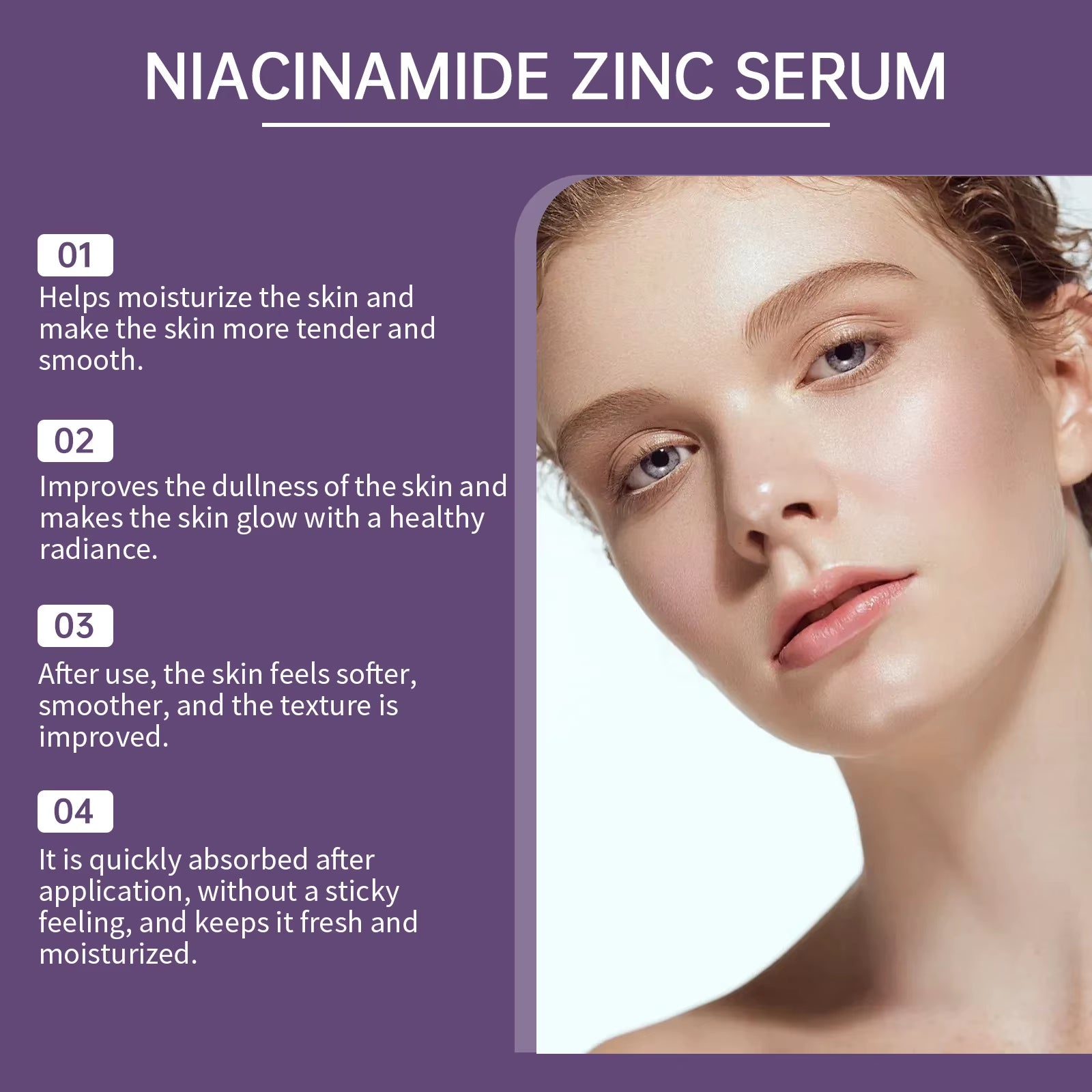 Niacinamide Face Serum Acne Pimple Mark Remover Pores Hydrating Brightening Lighten Moisturizing Essence Improve Rough Skin Care - Timeless Beauty