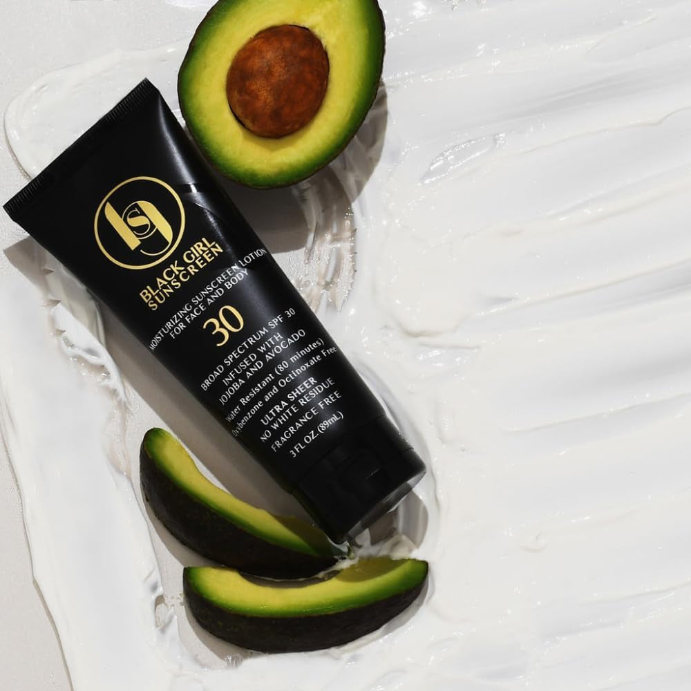 Face & Body Moisturizing Sunscreen Lotion SPF 30 for Melanin Rich Skin, Leaves No White Cast (Spf-30-4Oz) - Timeless Beauty