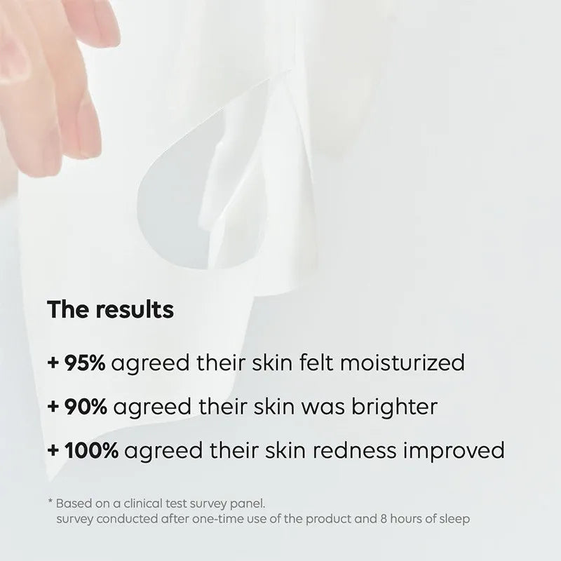 4Pcs/Box Absorbable Bio-Collagen Real Deep Mask Night Moisturizing Mask Firming Nourish Brightening Moisturizing Skin Care - Timeless Beauty