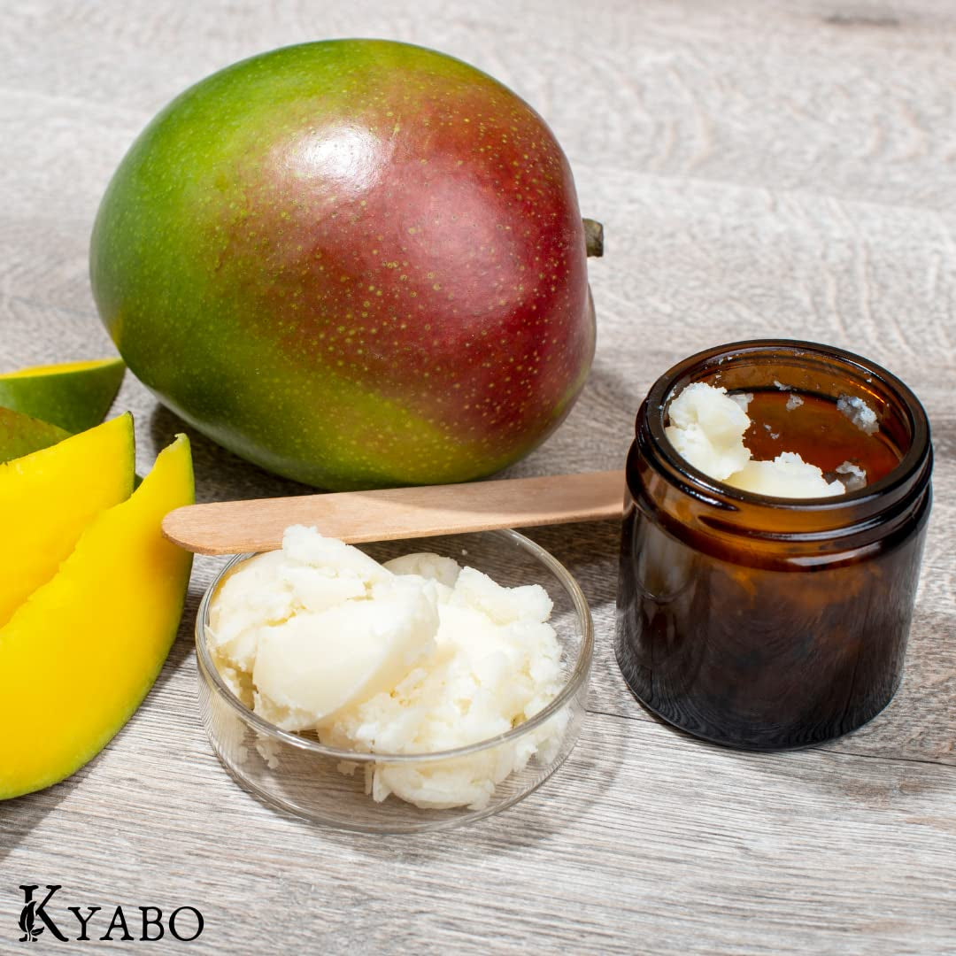 100% Pure Mango Butter, Raw, Organic, & Unrefined, Chemical-Free, Natural Skin Moisturizer, Great for DIY Body Butters, Lip Balm, Sun Tanning Soaps, & Lotions (5 Lb) - Timeless Beauty