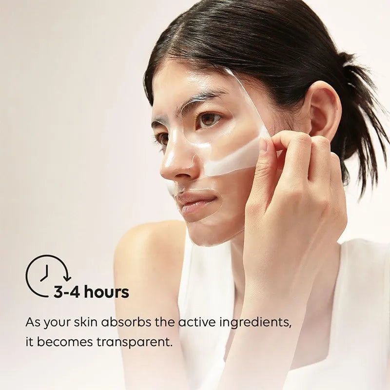 4Pcs/Box Absorbable Bio-Collagen Real Deep Mask Night Moisturizing Mask Firming Nourish Brightening Moisturizing Skin Care - Timeless Beauty