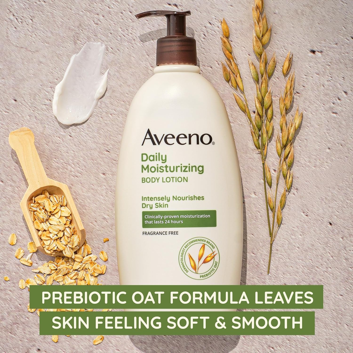 Sheer Hydration Daily Moisturizing Fragrance-Free Lotion with Nourishing Prebiotic Oat, Fast-Absorbing Body Moisturizer for Dry Skin with Lightweight, Breathable Feel, 18 Fl. Oz - Timeless Beauty
