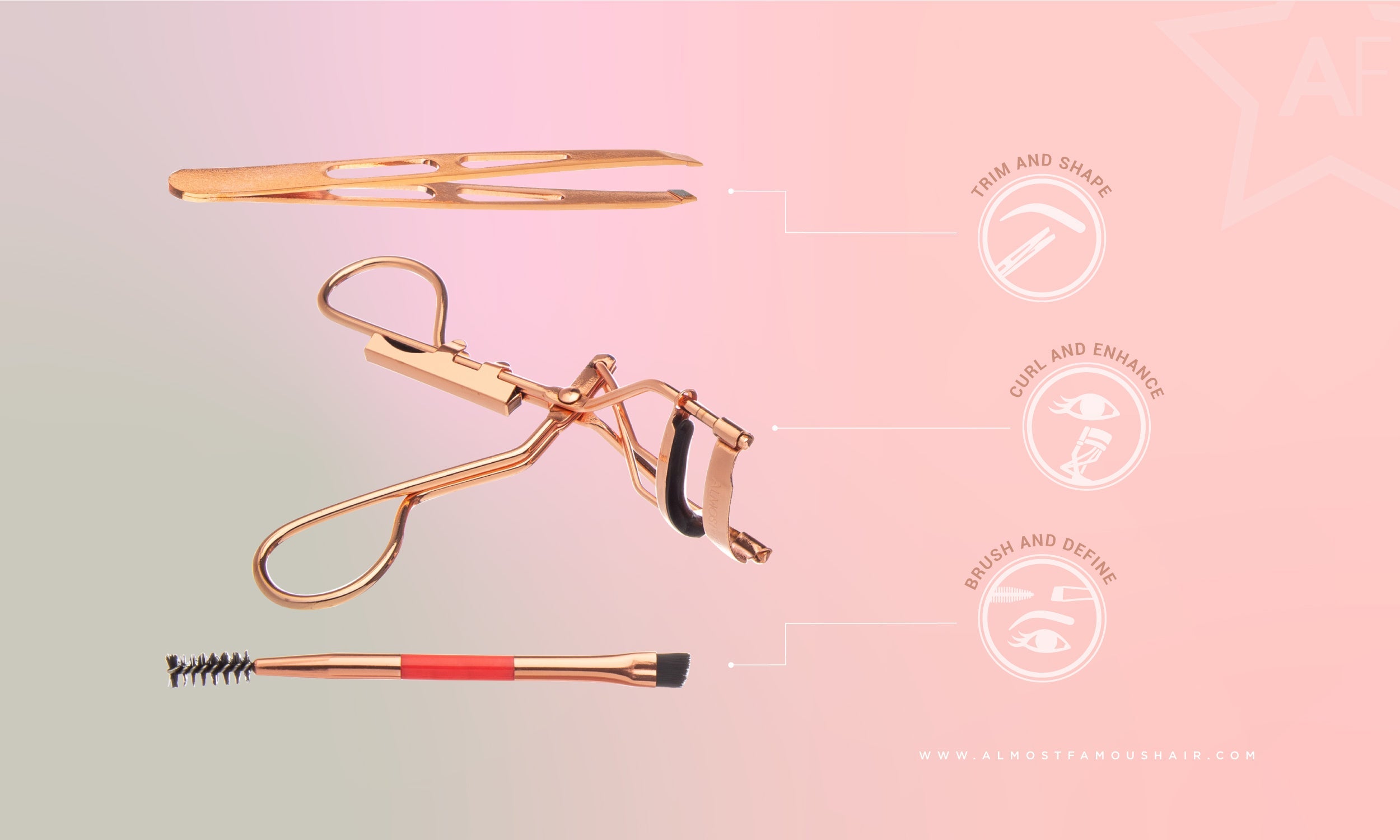 Rose Gold "Lash Lifter" All-Inclusive Kit - Timeless Beauty