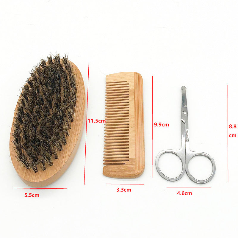 WOODSMAN™ – Premium Beard Grooming Gift Set with Beard Oil & Cream - Timeless Beauty