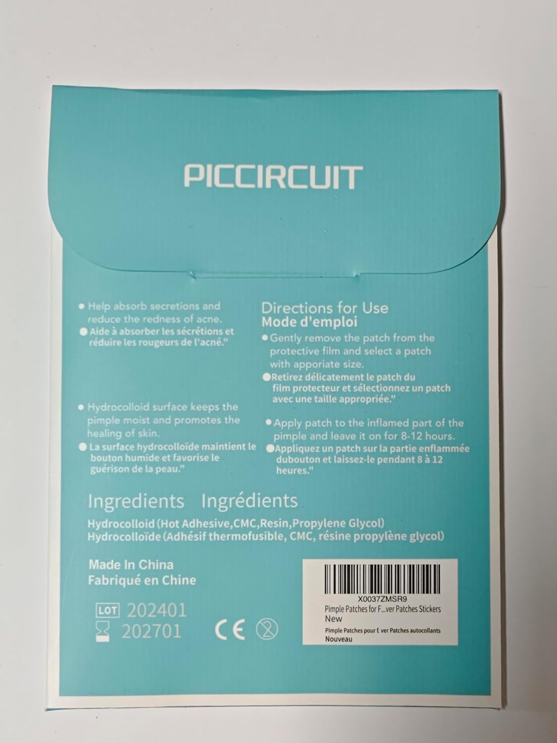 180 Counts Pimple Patches for Face Hydrocolloid Acne Patches for Face Invisible Zit Patches for Face Pimple Patch Acne Spot Treatment Patch Blemish Patches Cover Patches Stickers - Timeless Beauty