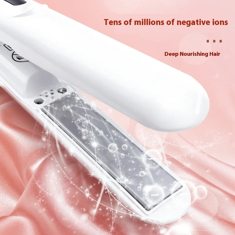 Mini Wireless Charging Portable Hair Straightener a Small Usb Splint for Both Curling and Straightening Hair Straightener