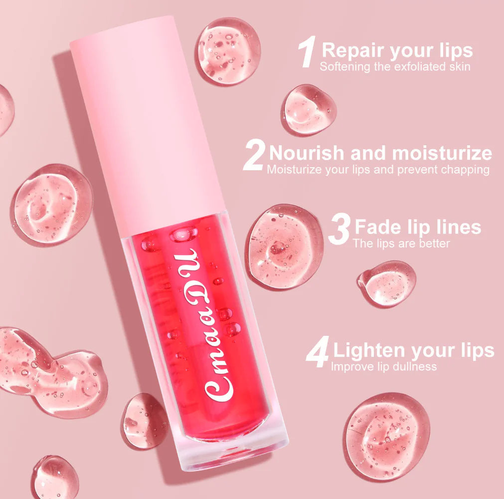 HydraFruit Color Shift Lip Oil - Waterproof & Nourishing - Timeless Beauty