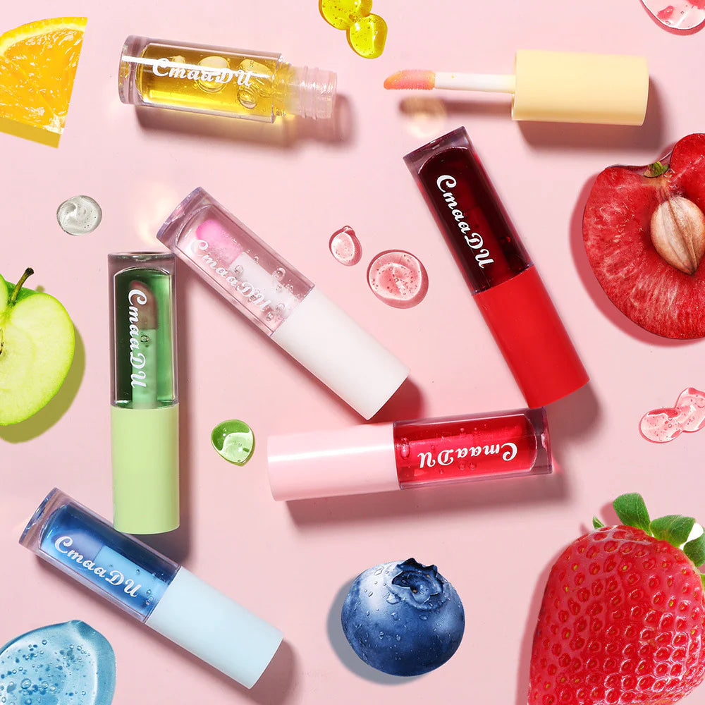 HydraFruit Color Shift Lip Oil - Waterproof & Nourishing - Timeless Beauty