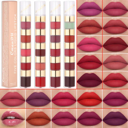 All-Day Matte Waterproof Lip Color - Timeless Beauty