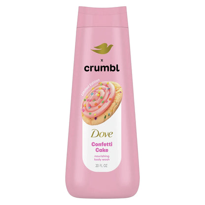Crumbl Moisturizing Liquid Body Wash Confetti Cake, 20 Oz - Timeless Beauty