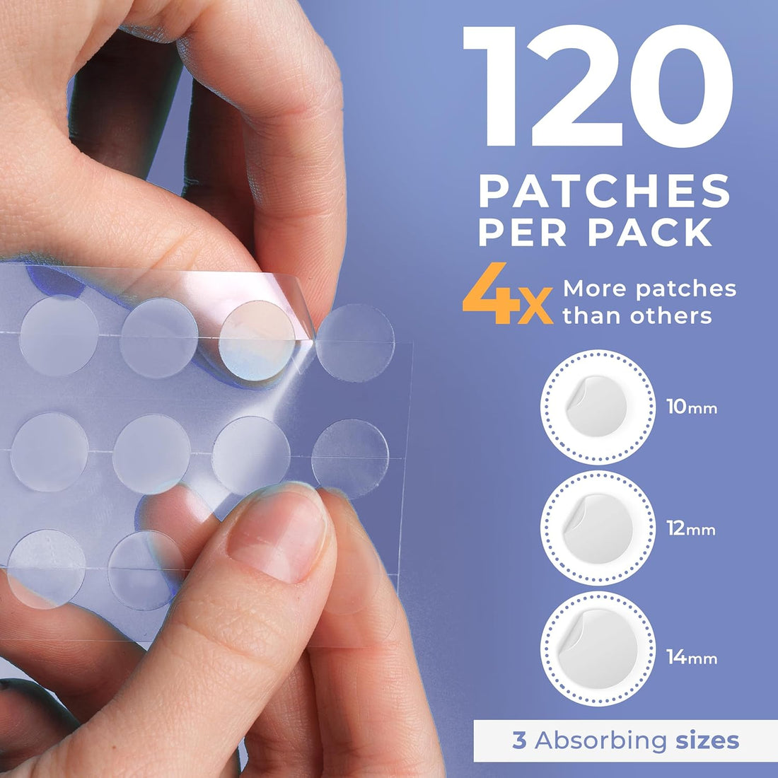 Patchrx Salicylic Pimple Patches (120 Pack), Salicylic Acid Acne Patches with Tea Tree Oil - Zit Patch and Pimple Stickers for Face for Skin Care - Salicylic Acid Acne Dots (Packaging May Vary) - Timeless Beauty