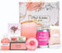 Birthday Gifts for Women-Best Relaxing Spa Gift Box Basket for Wife Mom Sister Girlfriend Daughter Best Friend Mother-Happy Birthday Gifts for Women -Wine Tumbler Spa Bath Set (Pink) - Timeless Beauty