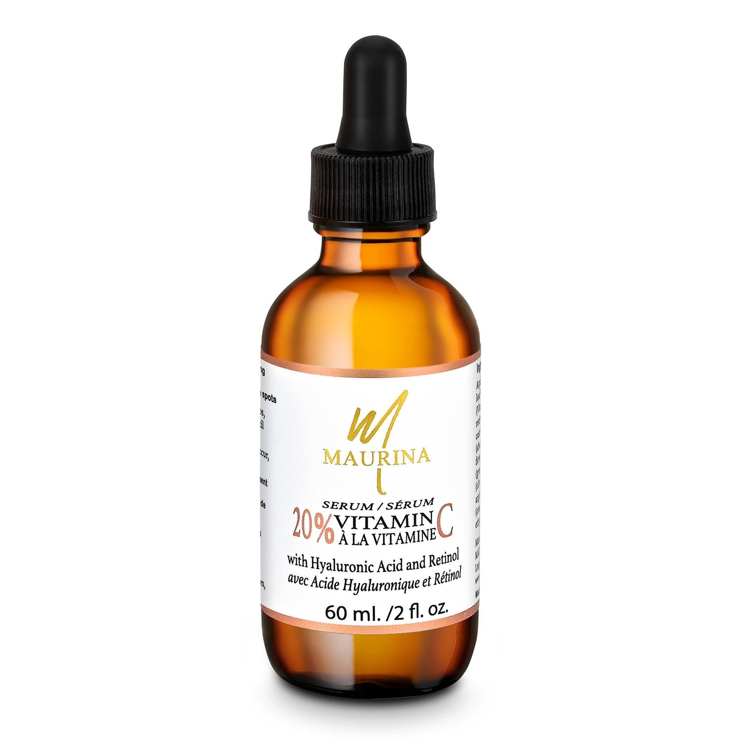 Face Serum - 20% Vitamin C Serum With Hyaluronic Acid And Retinol - Timeless Beauty