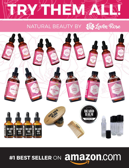 Rosehip Seed Oil for Face 4 Oz - Pure Rosehip Oil for Face - Unrefined Cold Pressed Rosehip Oil for Body - Nighttime Face Moisturizer for Hair, Skin &amp; Nails - Timeless Beauty