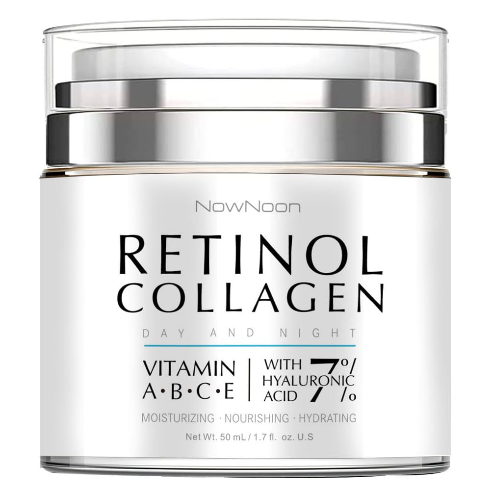 Night Cream Face Moisturizer with Retinol, Collagen, Niacinamide 10%, anti Wrinkle Face Cream, Made in USA, Retinol Cream for Face, anti Aging Face Cream, Face Moisturizer for Women, 1.7Oz - Timeless Beauty
