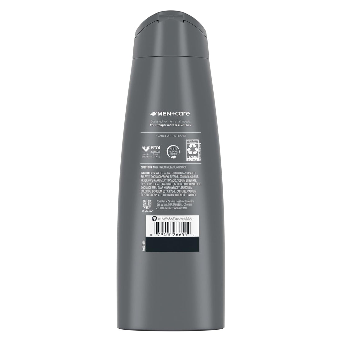 Fortifying 2 in 1 Shampoo and Conditioner for Resilient and Thicker Hair Thick and Strong with Caffeine Helps Strengthen Thinning Hair 12 Oz, Pack of 6
