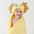 Toddler Hooded Towel Yellow Dinosaur - Timeless Beauty