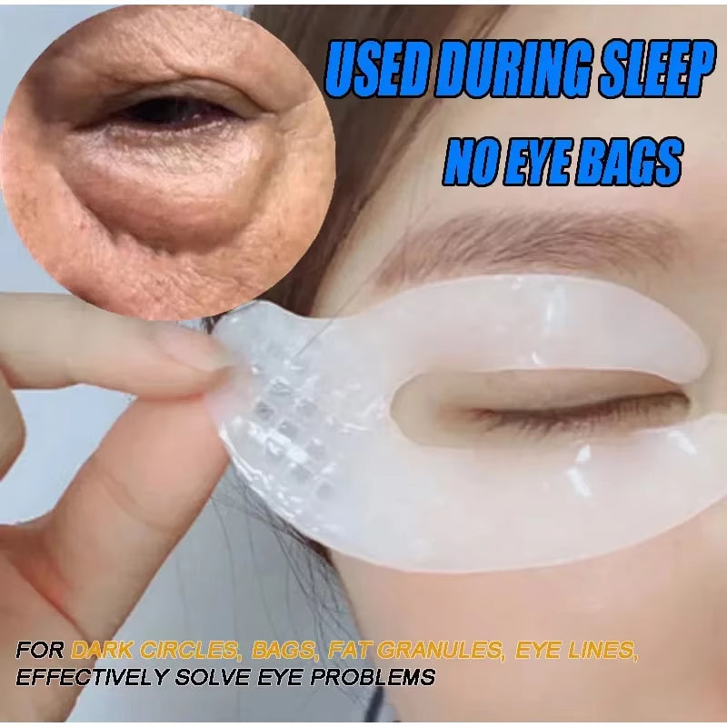 Collagen Eye Mask Wrinkle Remove Eyes Patches Firming Lifting Fade Fine Lines Hyaluronic Acid Moisturizing Smooth Eye Skin Care - Timeless Beauty