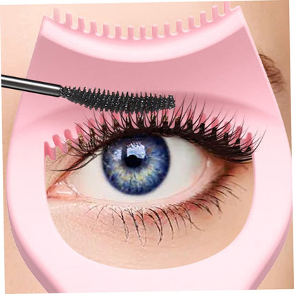 Silicone Eyeliner Applicator Tools - 2-Piece Set for Effortless Eye Makeup Application and Smudge-Free Mascara for Beginners