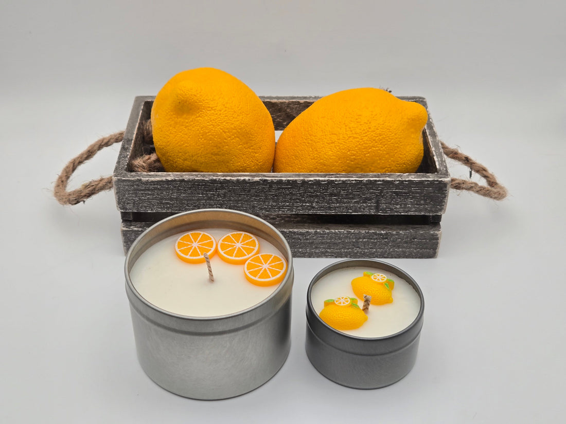 Lemon Slice Delight Candle - Timeless Beauty